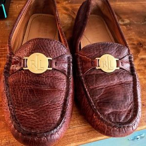 Vintage Ralph Lauren soft soled driving shoes.